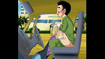Android 18 Sucking Krillins Dick In The Car