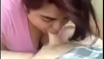 Girlfriend Gives Rough Blowjob