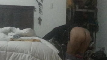 My Old Neighbor Taking Off The Clothes