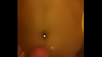 Cumming Over Her Belly