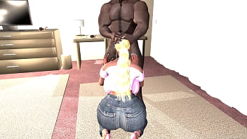Hot Animated Milf Sucks Dick
