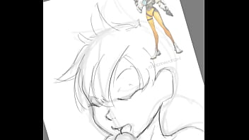 Cartoon, Overwatch, Tracer, Speedpaint - Toons - 2025 - Hot - Session - Video 3870162