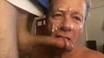 Clip Of, The Cocksucker Taking A Huge Cum Facial