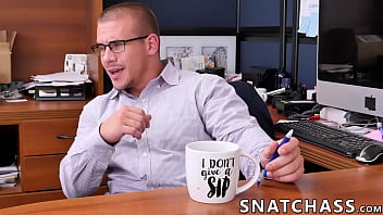 Three Office Studs Are Having A Post Work Ass Pounding Party