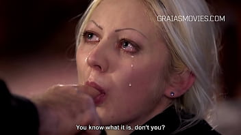 Little Blonde Slut Slapped Around