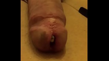 Cockstuffing With Metalballs And Superglue Peehole
