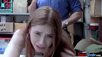 Irish Redhead Teen Shoplifter Fucked By A Lp Officer