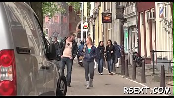 Slim Babe Gets Her Ravishing Shaved Peach Licked With Excitement