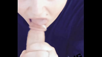 Slutty Cock Loving Ex Girlfriend Lapping Up My Cum