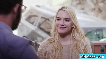Kenna James Seduces Her Voyeur With Kiss