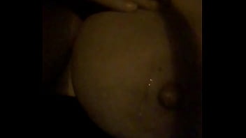 Sexy604bbw Licks Cum Off Tits