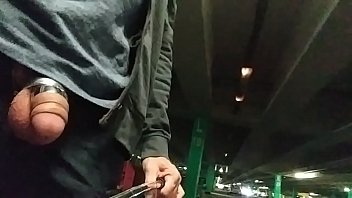 Nude In Public Parking Lot