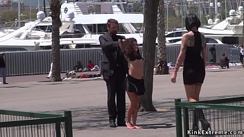 Petite Euro Slave D. On The Dock
