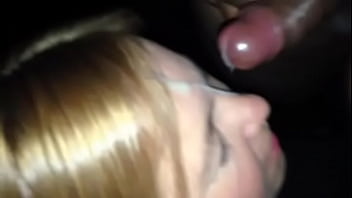 Wife Taking Facial Cumshot From Black Cock