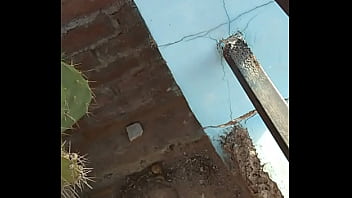 Teen Girl Bath In Open