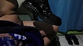 Gozei E Depois Lambia Toda A Porra No Sapatão Do Meu Vizinho