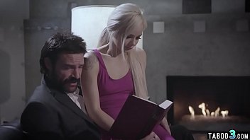 Teen Elsa Jean Threesome With Her New Parents