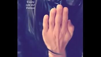 Fetish Tranny Cum Slut Danique Wears Pvc Mask Wanks And Eats Sy Cum High On P.. Dirty Comments Please!