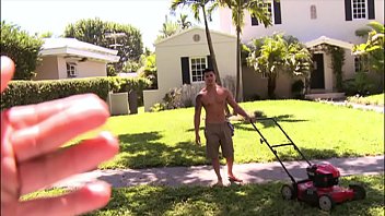 Bus - Asian Straight Hunter Vance Was Mowing A Lawn_ We Made Him An Offer He Could Not Refuse