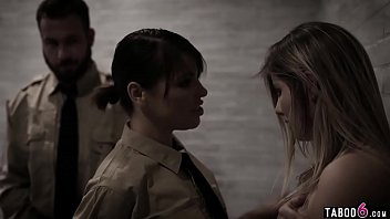 Male And Female Officer Tag Team Naive Teen Delinquent