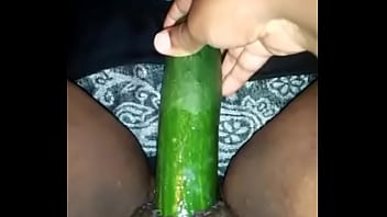Hot Hot Cucumber Masturbation