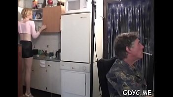 Stunning Amatuer Teen Sucks An Old Dong And Gets Banged Hard