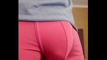 Close Up In Tight Pink Briefs
