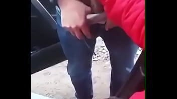 Sik Sik Kocamin önünde Sik Beni