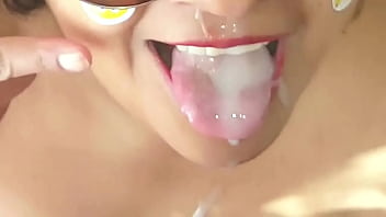 Infernal Breasts -try On Of 4 New Tops- With 5 Cum Swallows