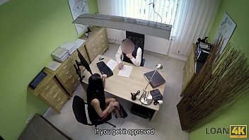 Loan4k. Babe Is Banged By Strange Loan Agent Following His Proposal