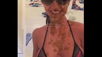 Lore Gets A Cum Fiesta All Over Her