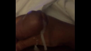 Midday Black Guy Stroking