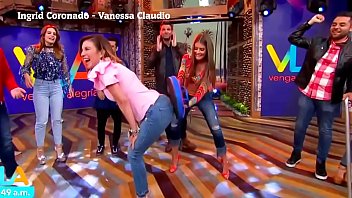 Ingrid Coronado Empinada Nalgotas Paradas En Jeans Vanessa 03ago18