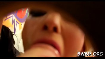 Hawt Babe Sucks A Large Fake Dick At Gloryhole And Gets Slimed