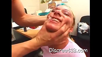 Extreme T. - teen, pussy, hardcore, blonde, blowjob, teenie, cowgirl, deep-throat, pussyfucking, office, missiona - Video 3775938