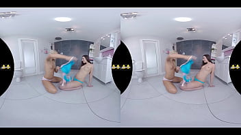 Virtualpee - Vr Piss Drinking And Dildo Play On The Bathroom Floor
