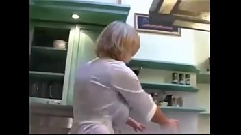 Blonde Norsk Mature In Lingerie With Big Natura