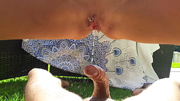 The Pretty M. Fucks A Big Hard Cock And Then Pisses On His Man