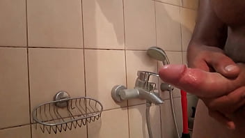 Bathroom Handjob - handjob, solo, dick, soloboy - Video 3771431