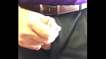 Grandpa Cums At The Office