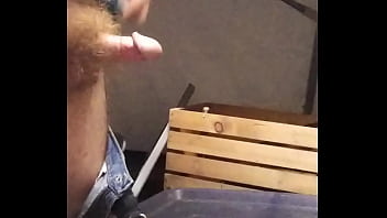 Joe Pissing His Jean Shorts