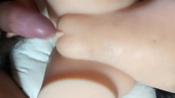 Fucking My Sex Doll - creampie, brunette, busty, pussyfucking, big-tits, big-dick - Video 3837416