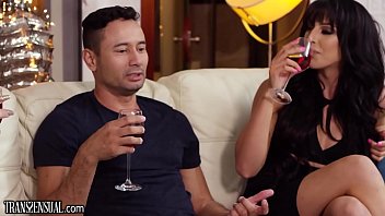 Transsensual Chanel Santini Connects With Bffs Stepbro!