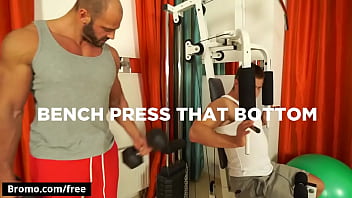 Peter With Tomm At Bench Press That Bottom Scene 1 - Trailer Preview - Bromo