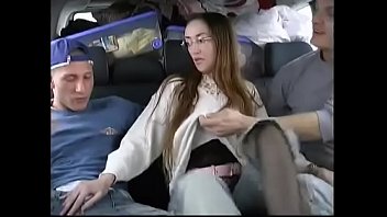 Young Brunette Italian Babe Ginevra Hollander Pisses After Hard Fucking In The Car By Two Guys