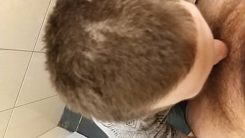 Deep Throat Blowjob In A Mall Restroom