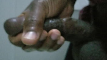 Jerking Off Some Cream Cum Cream Bbc Black 9inches