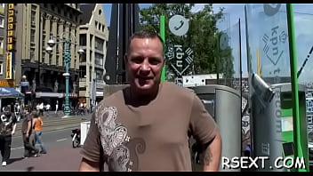 Dark Chocolate Hooker Gives White Dude A Steaming Blow Job Stimulation