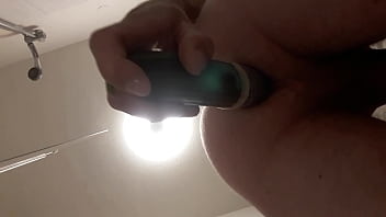 Bi Guy With Big Cucumber In Ass