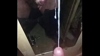 Massive Cum Fountain In Slow-motion